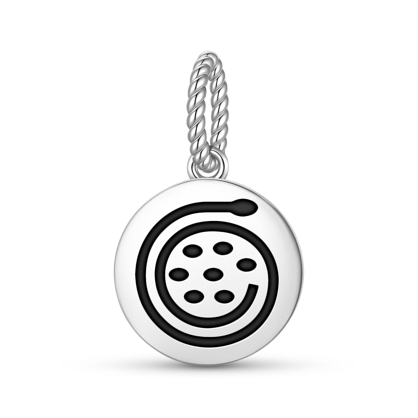 Mother of Life Mu Lemurian Symbols Pendant Dangle Charm