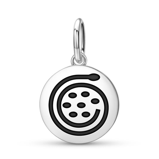 Mother of Life Mu Lemurian Symbols Pendant Dangle Charm