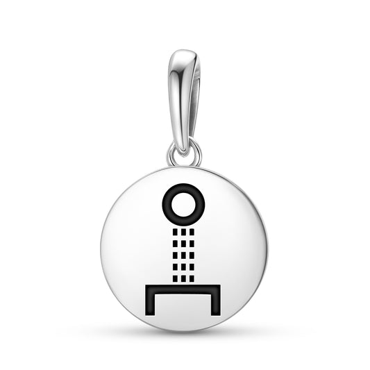 Light Forces Mu Lemurian Symbols Pendant Dangle Charm