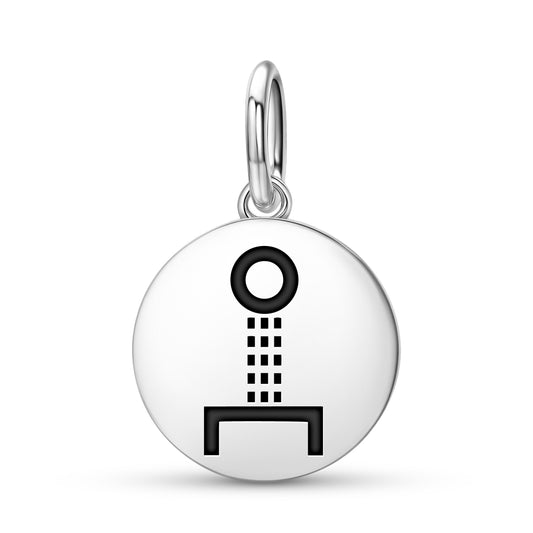 Light Forces Mu Lemurian Symbols Pendant Dangle Charm