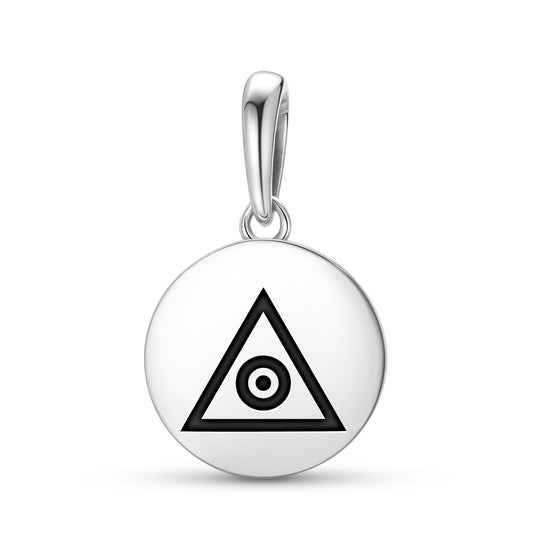 Heaven Mu Lemurian Symbols Pendant Dangle Charm