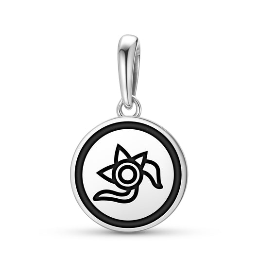 God Speaks Mu Lemurian Symbols Pendant Dangle Charm