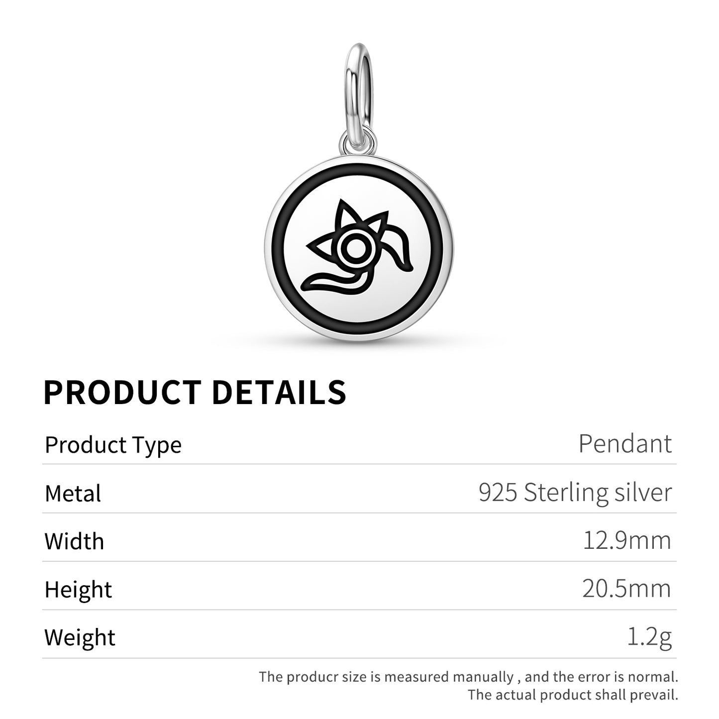 God Speaks Mu Lemurian Symbols Pendant Dangle Charm