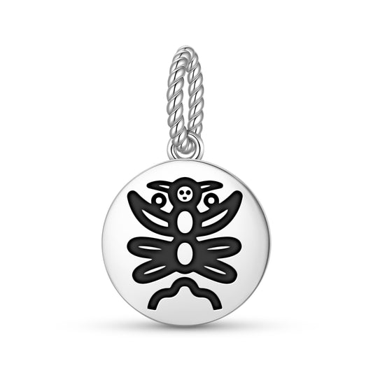 First Man-Woman Mu Lemurian Symbols Pendant Dangle Charm