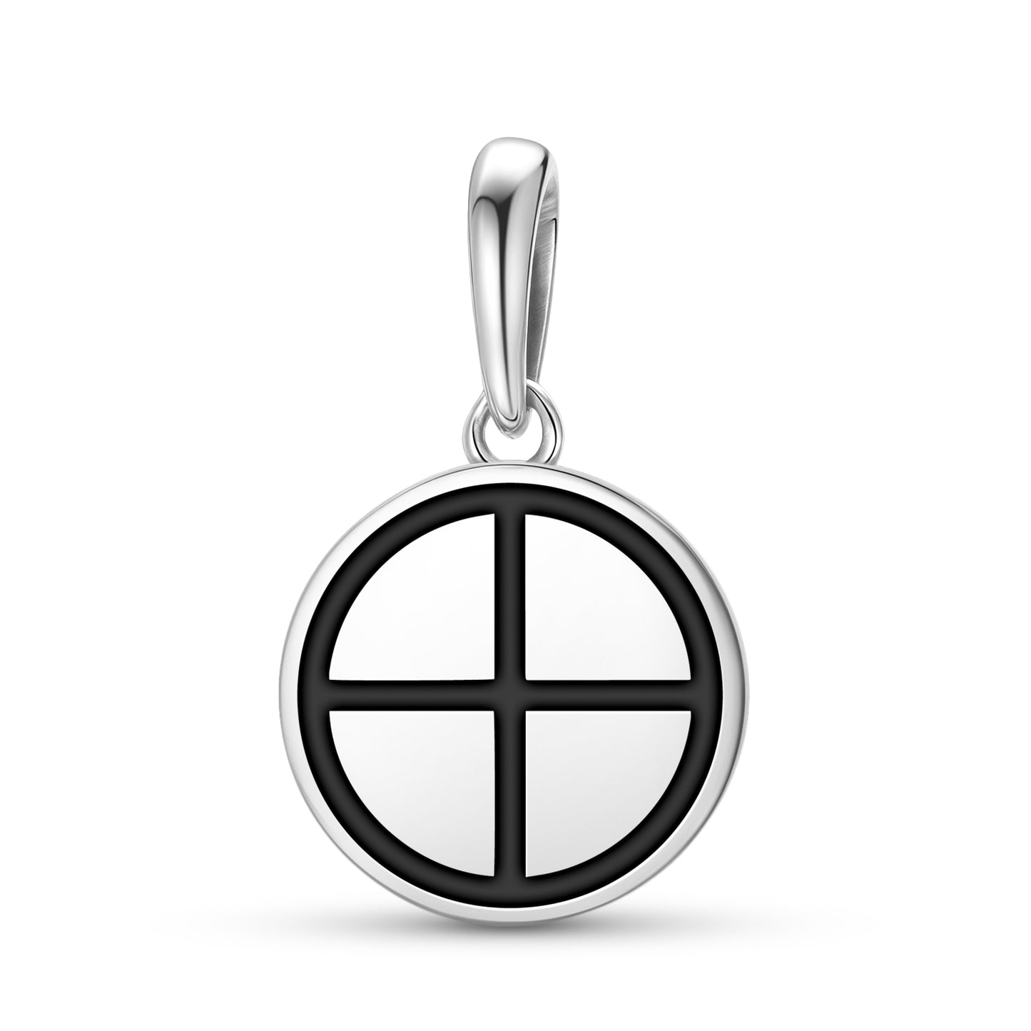 Creative Forces Mu Lemurian Symbols Pendant Dangle Charm