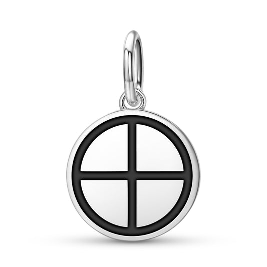 Creative Forces Mu Lemurian Symbols Pendant Dangle Charm