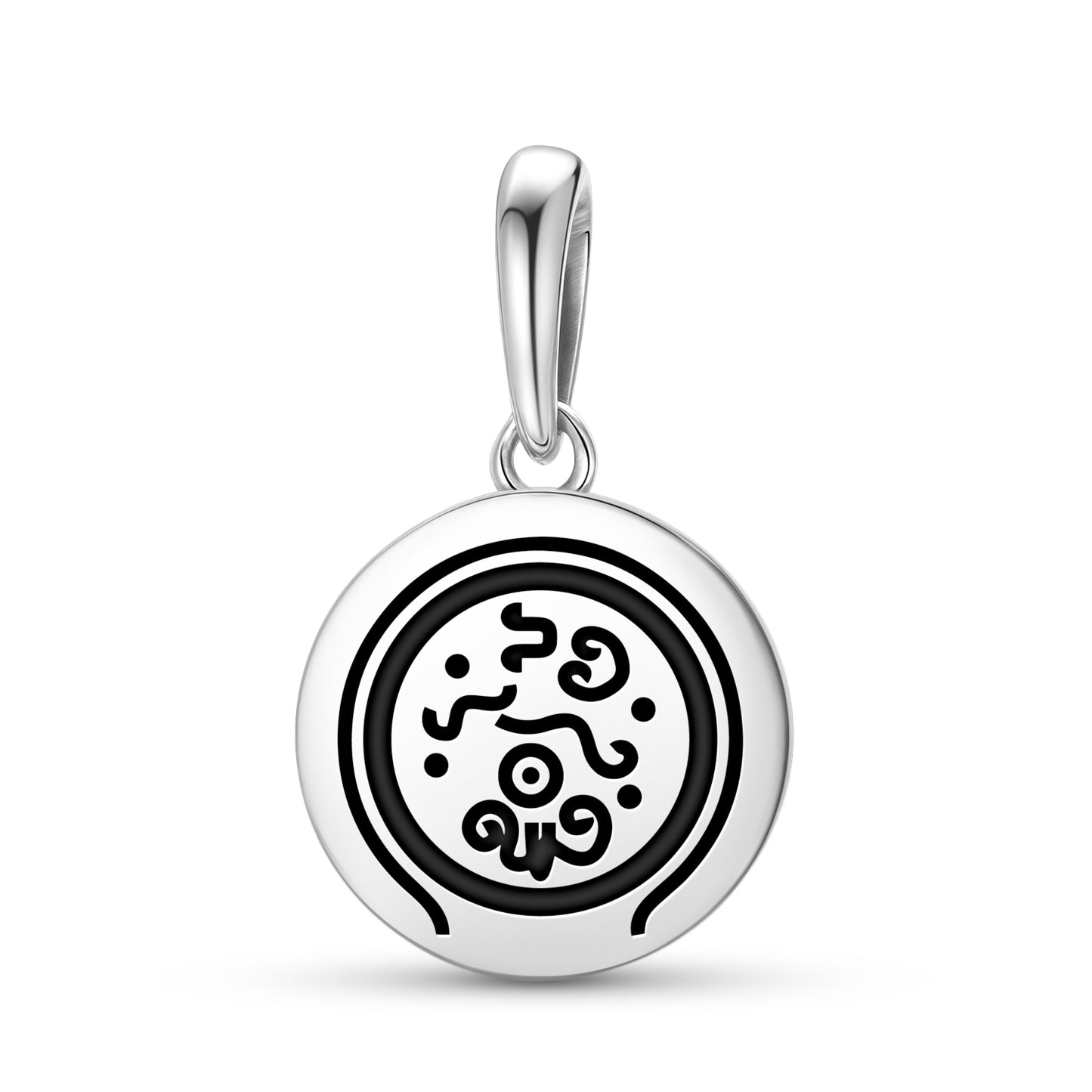 Destruction of Mu Mu Lemurian Symbols Pendant Dangle Charm
