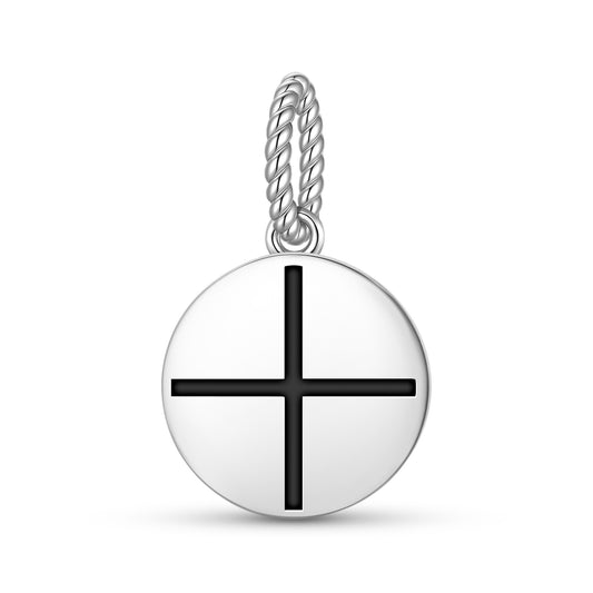 The Plain Cross – Almighty Mu Lemurian Symbols Pendant Dangle Charm