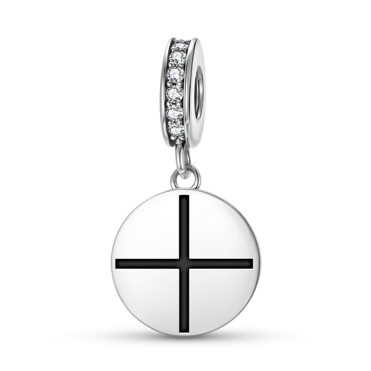 The Plain Cross – Almighty Mu Lemurian Symbols Pendant Dangle Charm