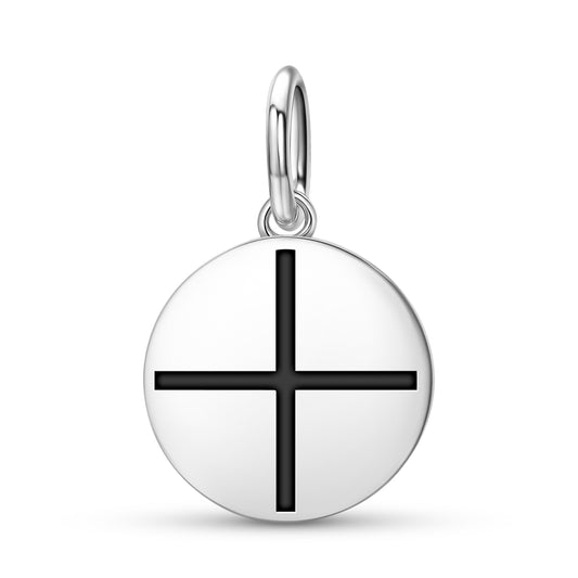 The Plain Cross – Almighty Mu Lemurian Symbols Pendant Dangle Charm