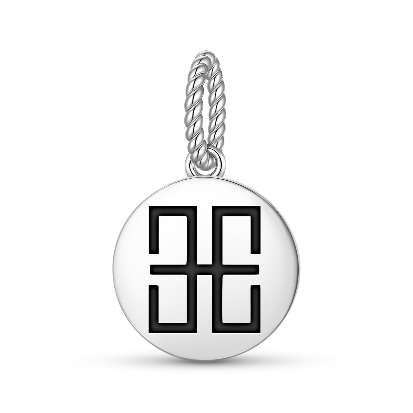 The Cross of The Moon Latvian Symbols Pendant Dangle Charm