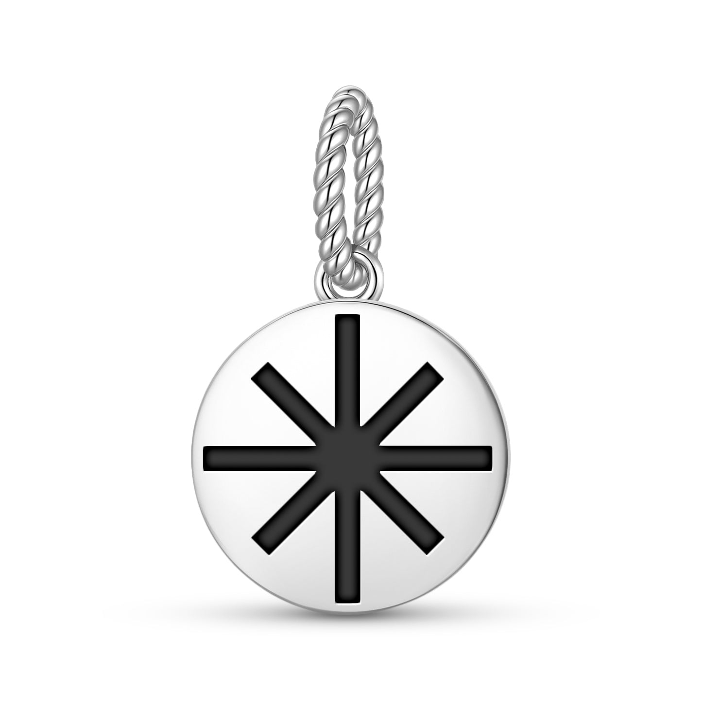 Zvaigzne Latvian Symbols Pendant Dangle Charm