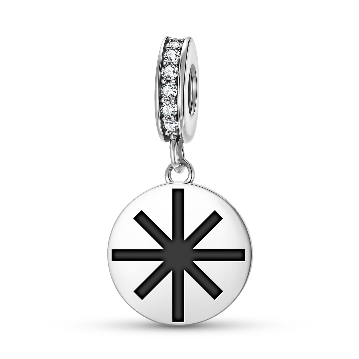 Zvaigzne Latvian Symbols Pendant Dangle Charm