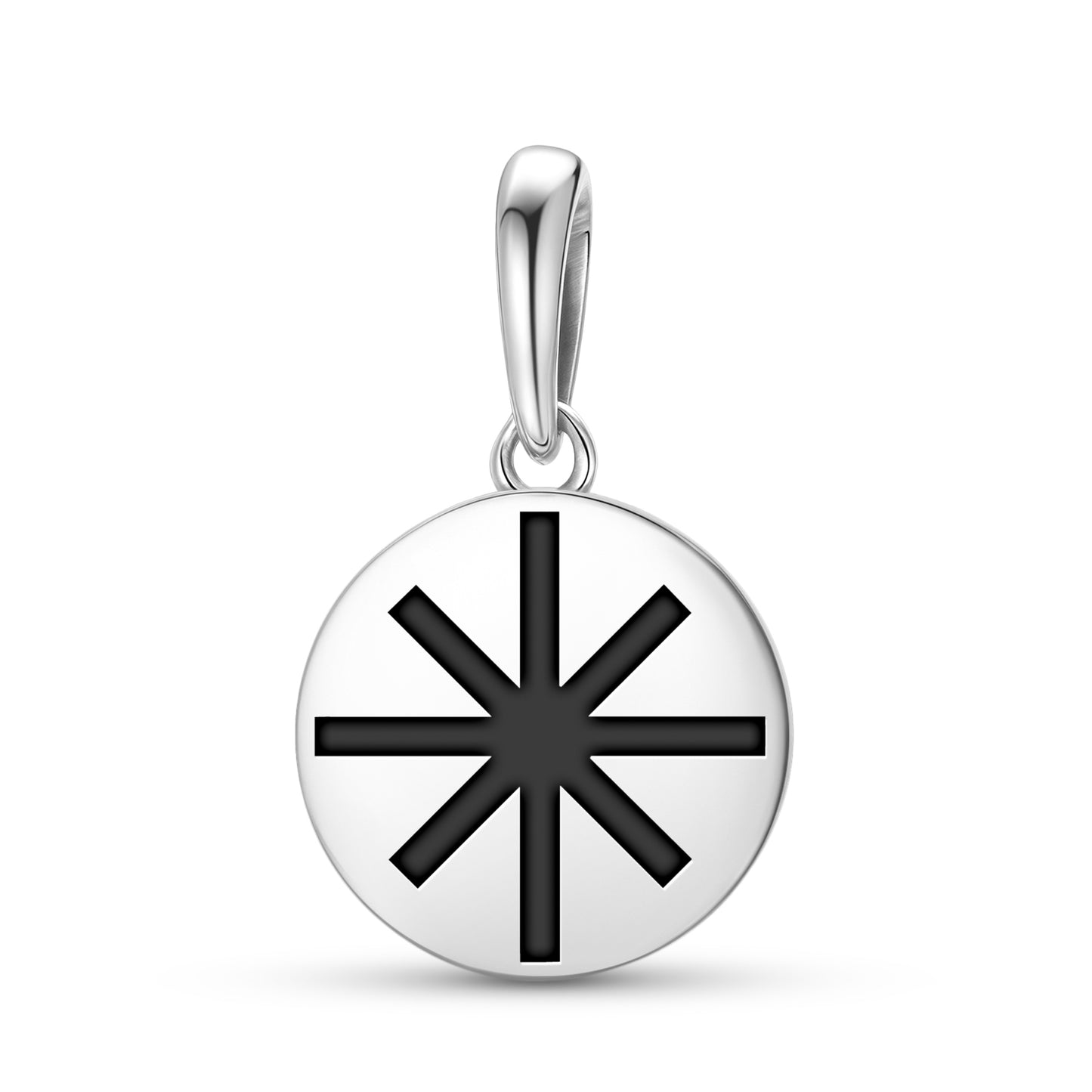 Zvaigzne Latvian Symbols Pendant Dangle Charm