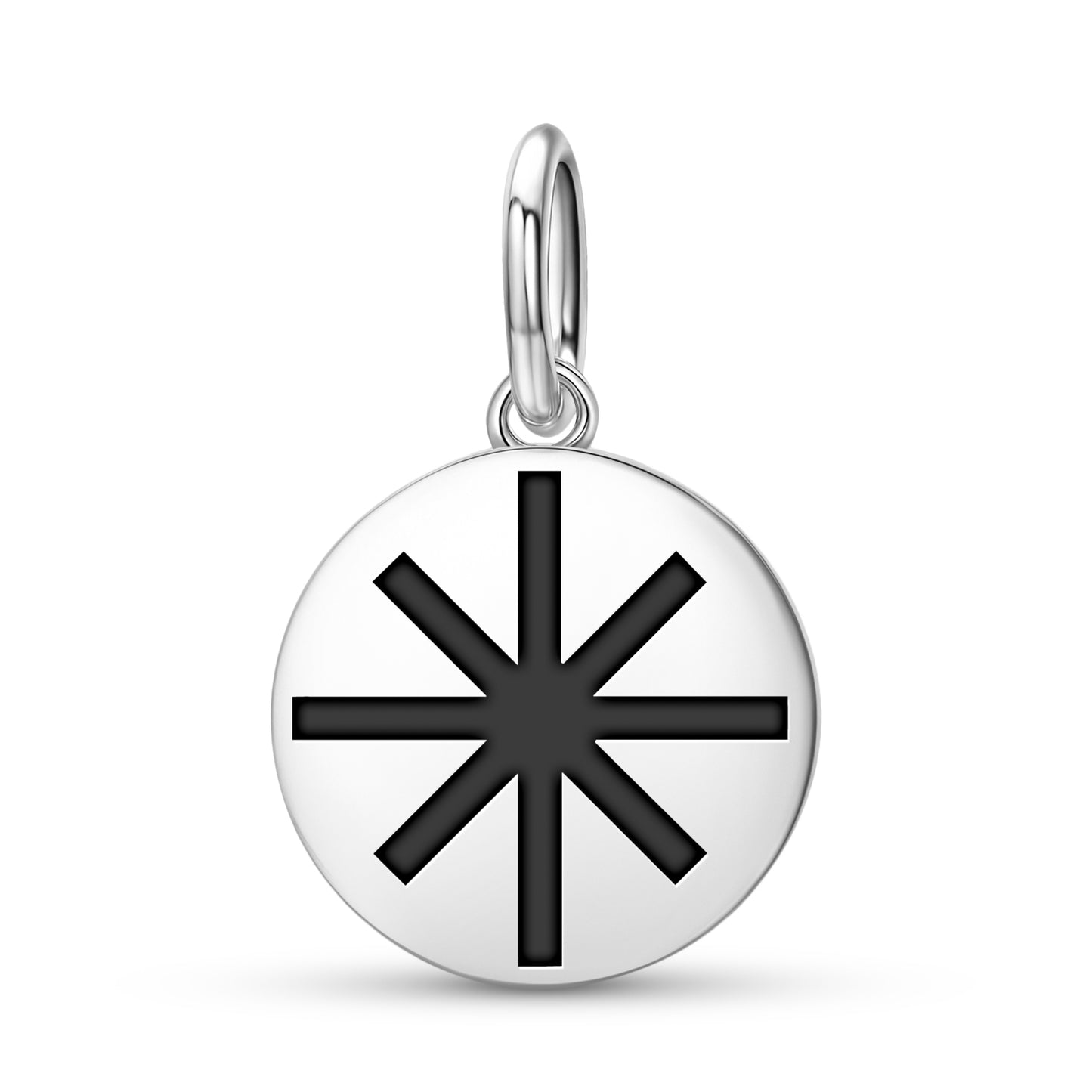Zvaigzne Latvian Symbols Pendant Dangle Charm