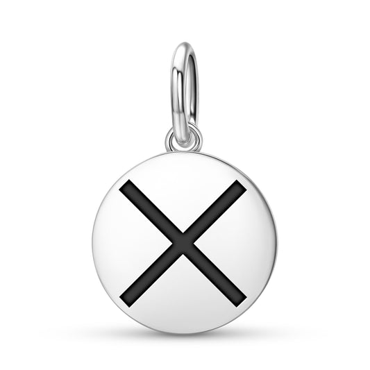 Slipais Krusts Latvian Symbols Pendant Dangle Charm