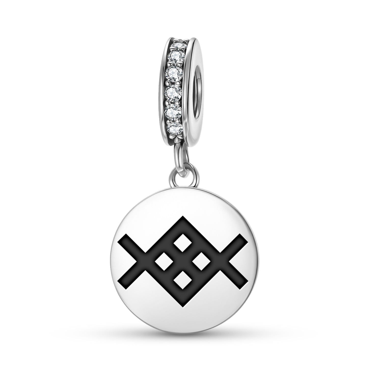 Metenis Latvian Symbols Pendant Dangle Charm