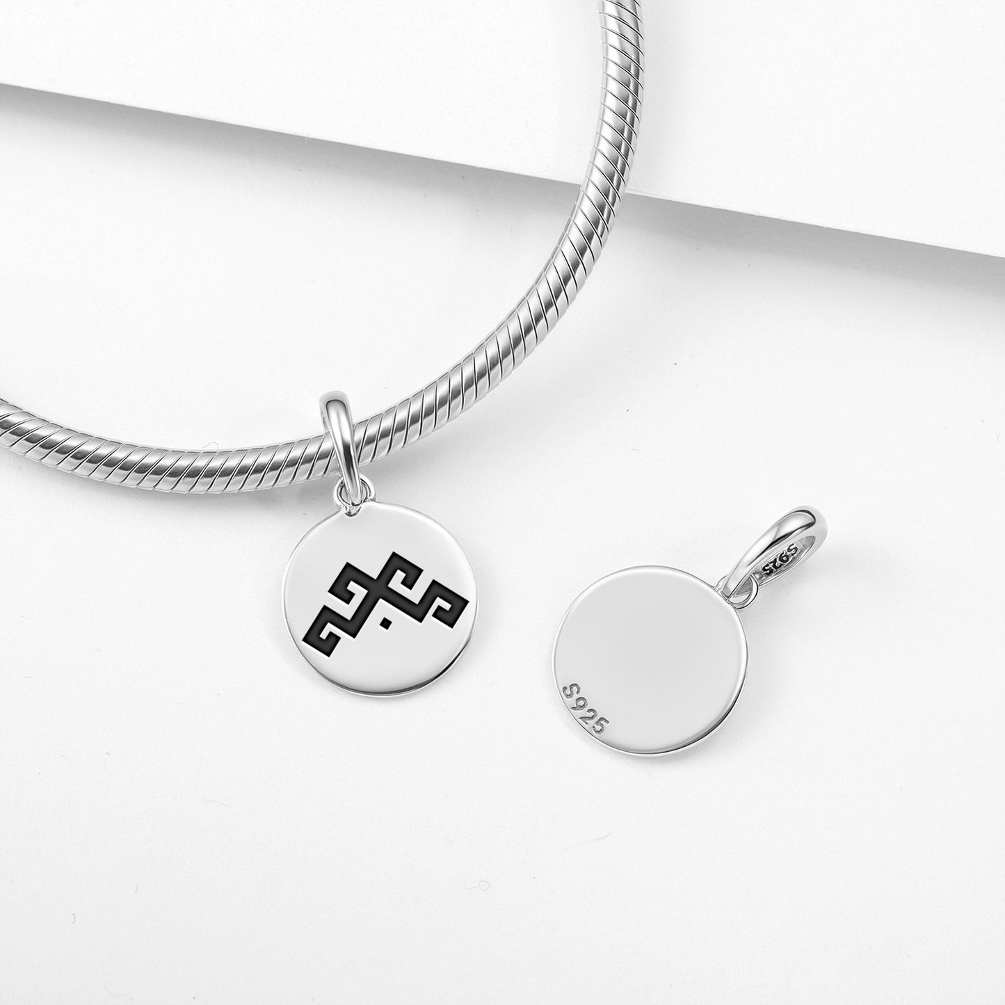 Martina Latvian Symbols Pendant Dangle Charm