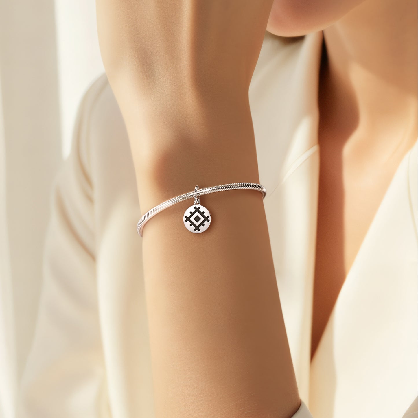 Saule Latvian Symbols Pendant Dangle Charm