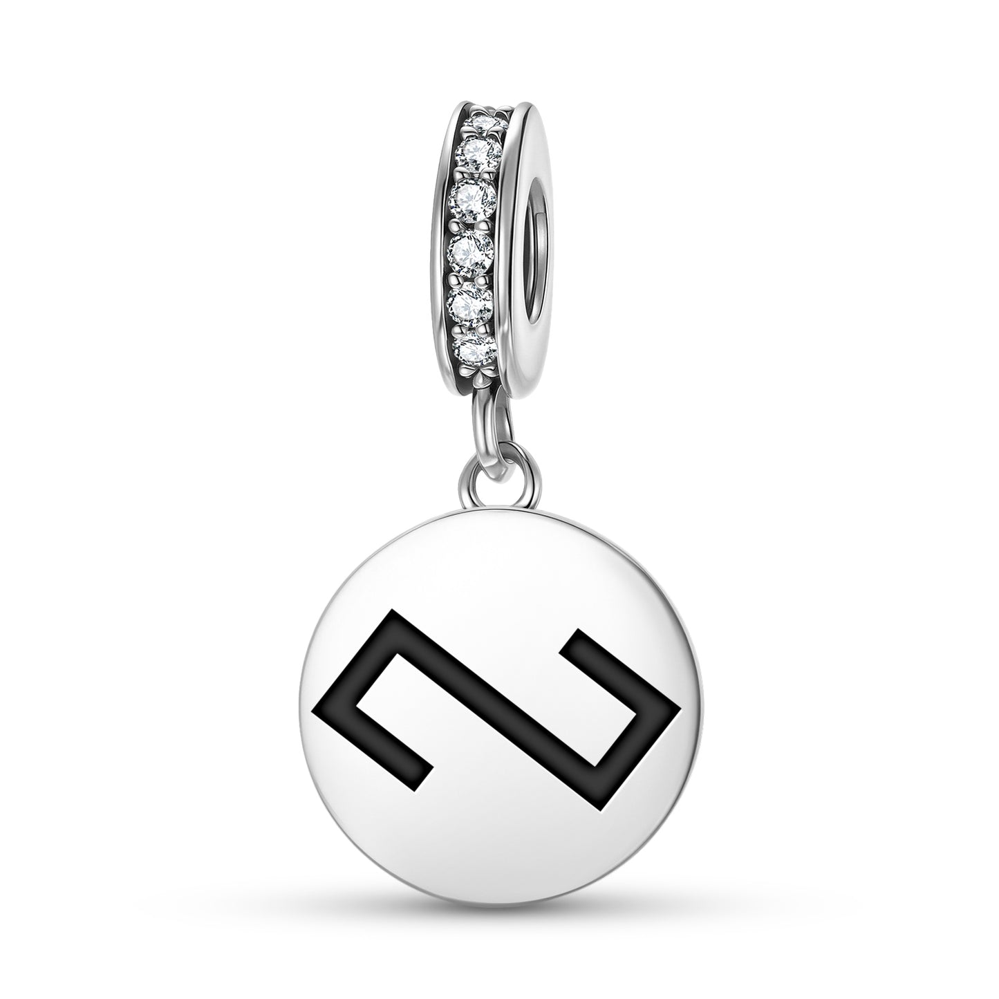 Zalktis – Grass snake Latvian Symbols Pendant Dangle Charm