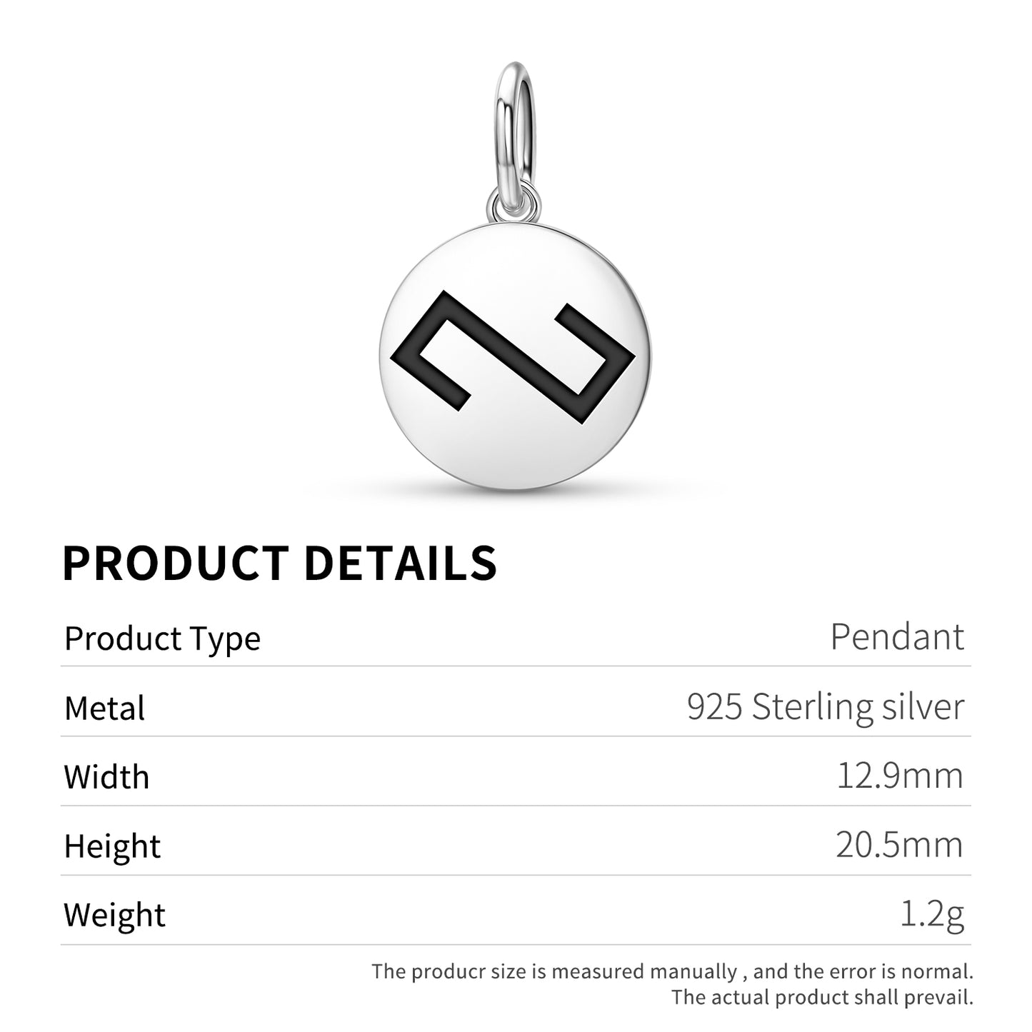 Zalktis – Grass snake Latvian Symbols Pendant Dangle Charm