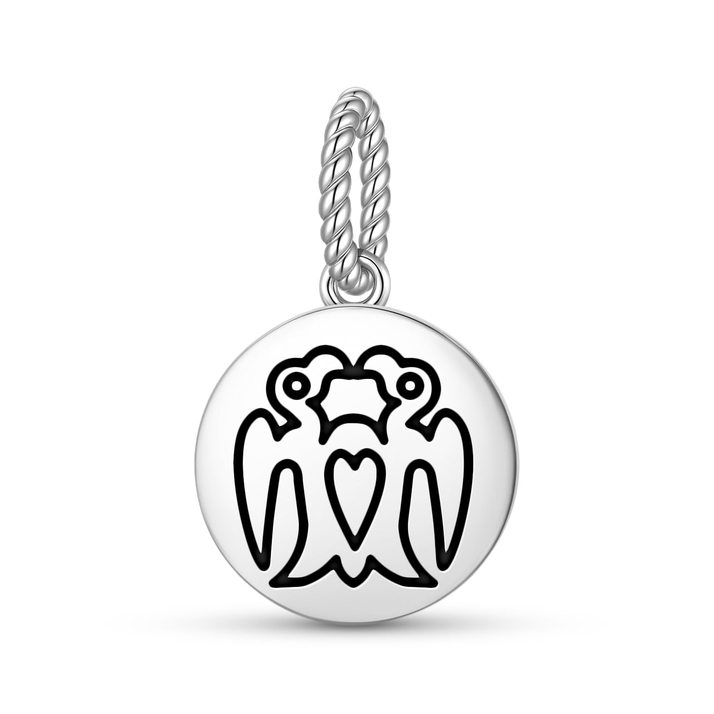 Manu Piri Easter Island Rapa Nui Symbols Pendant Dangle Charm