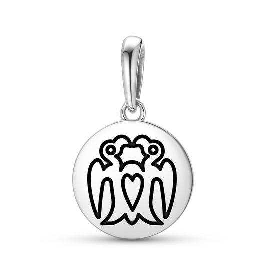 Manu Piri Easter Island Rapa Nui Symbols Pendant Dangle Charm