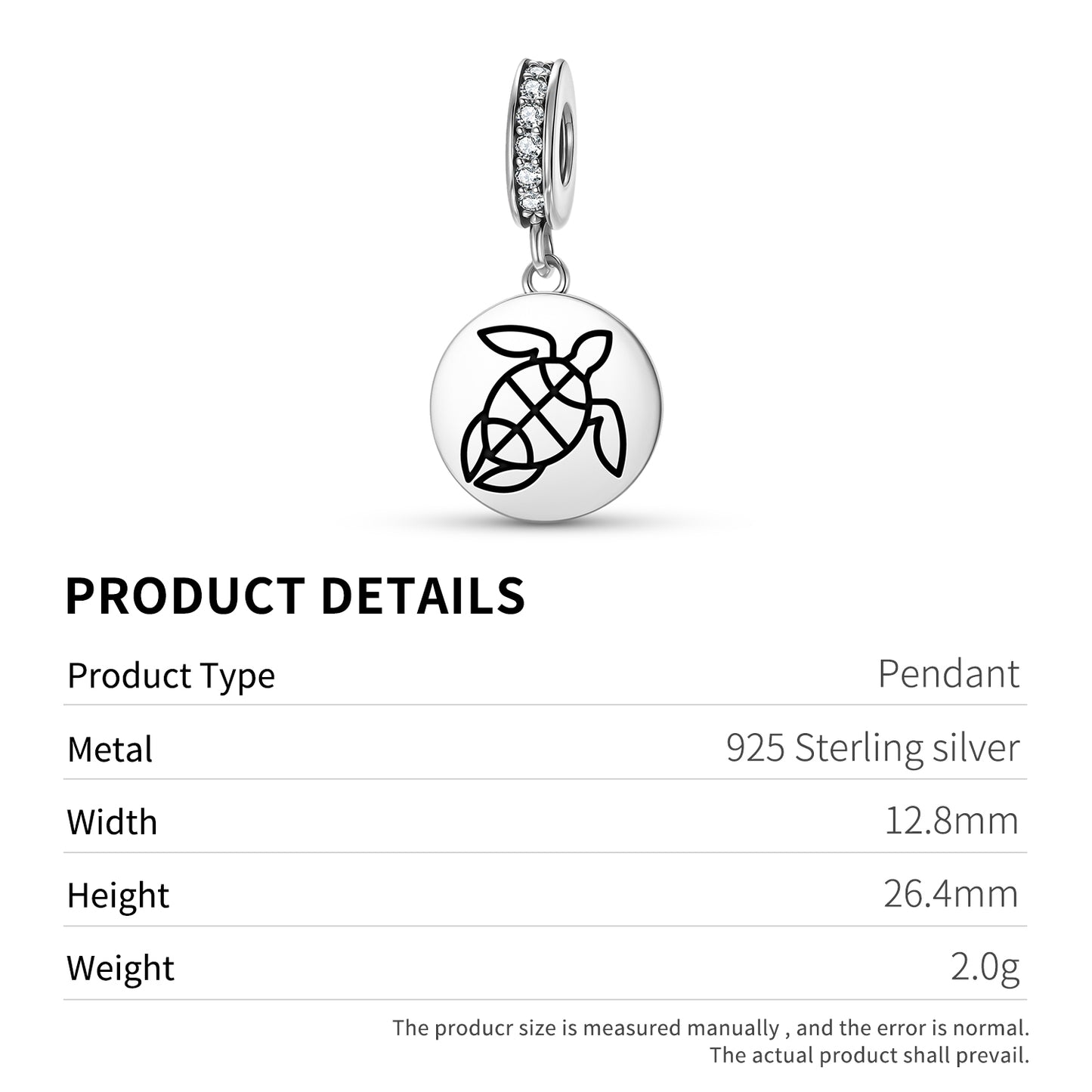 Ho'onu Easter Island Rapa Nui Symbols Pendant Dangle Charm