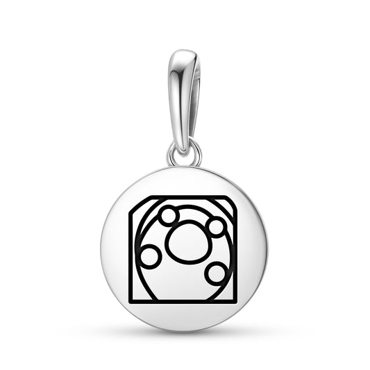 Ahu Te Pito Kura Easter Island Rapa Nui Symbols Pendant Dangle Charm