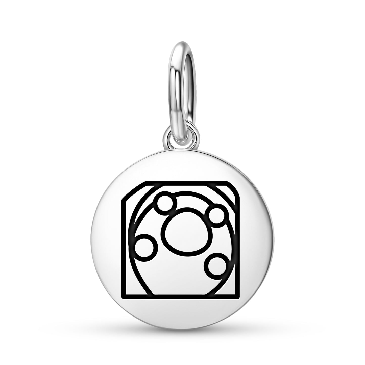 Ahu Te Pito Kura Easter Island Rapa Nui Symbols Pendant Dangle Charm