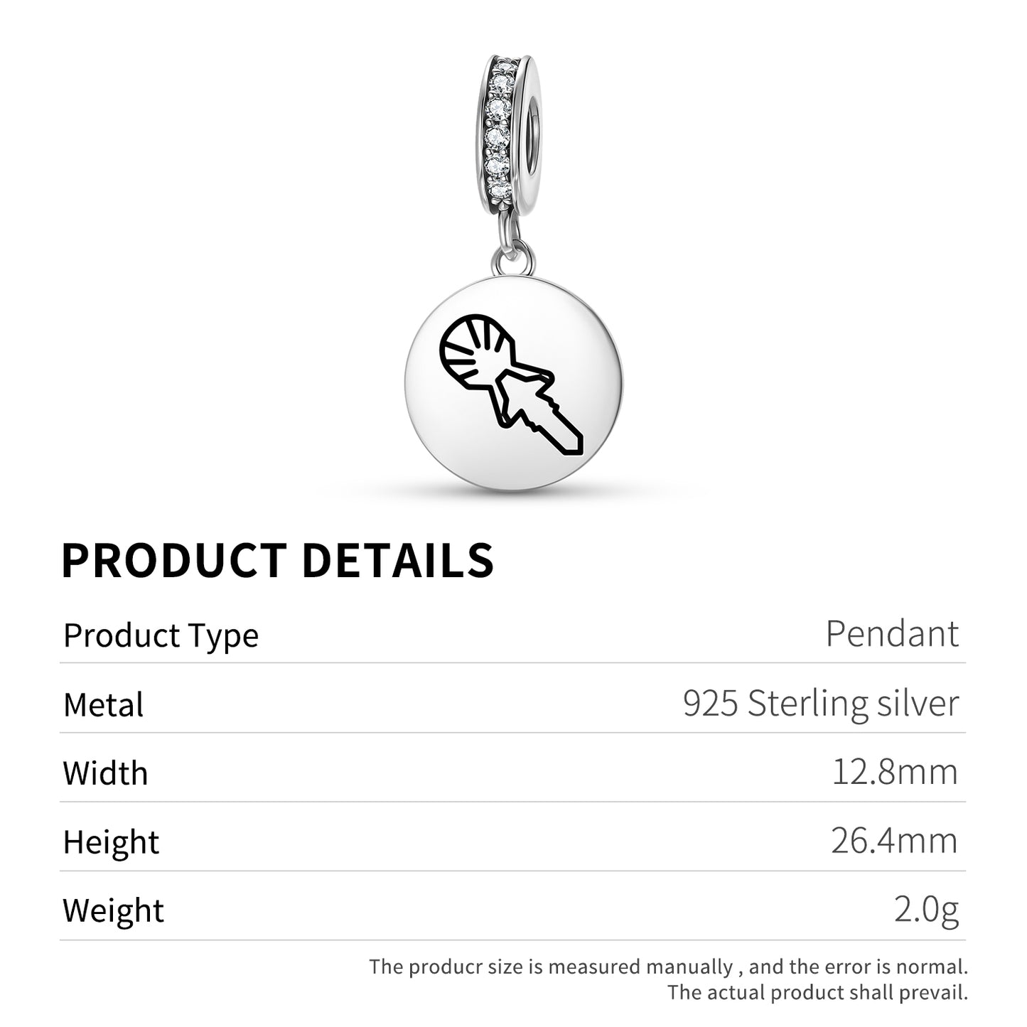 Tanga Roa Easter Island Rapa Nui Symbols Pendant Dangle Charm