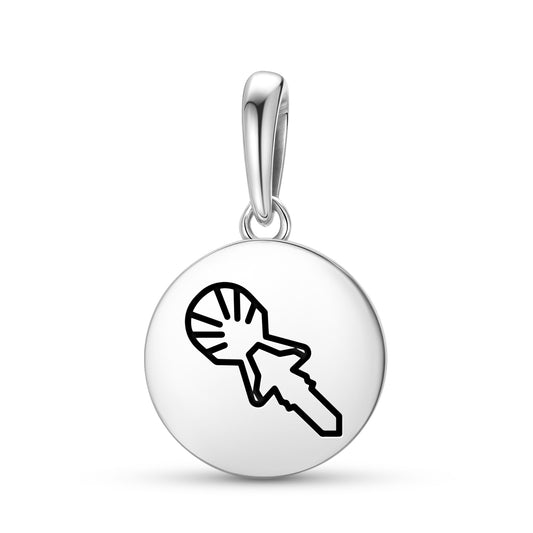 Tanga Roa Easter Island Rapa Nui Symbols Pendant Dangle Charm