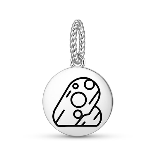 Pu o Hiro Easter Island Rapa Nui Symbols Pendant Dangle Charm