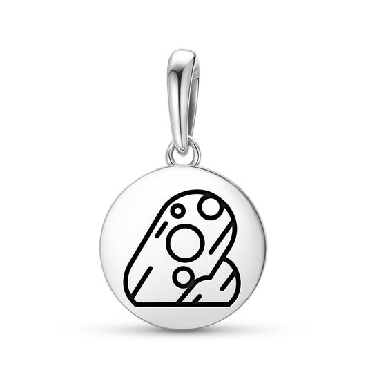 Pu o Hiro Easter Island Rapa Nui Symbols Pendant Dangle Charm