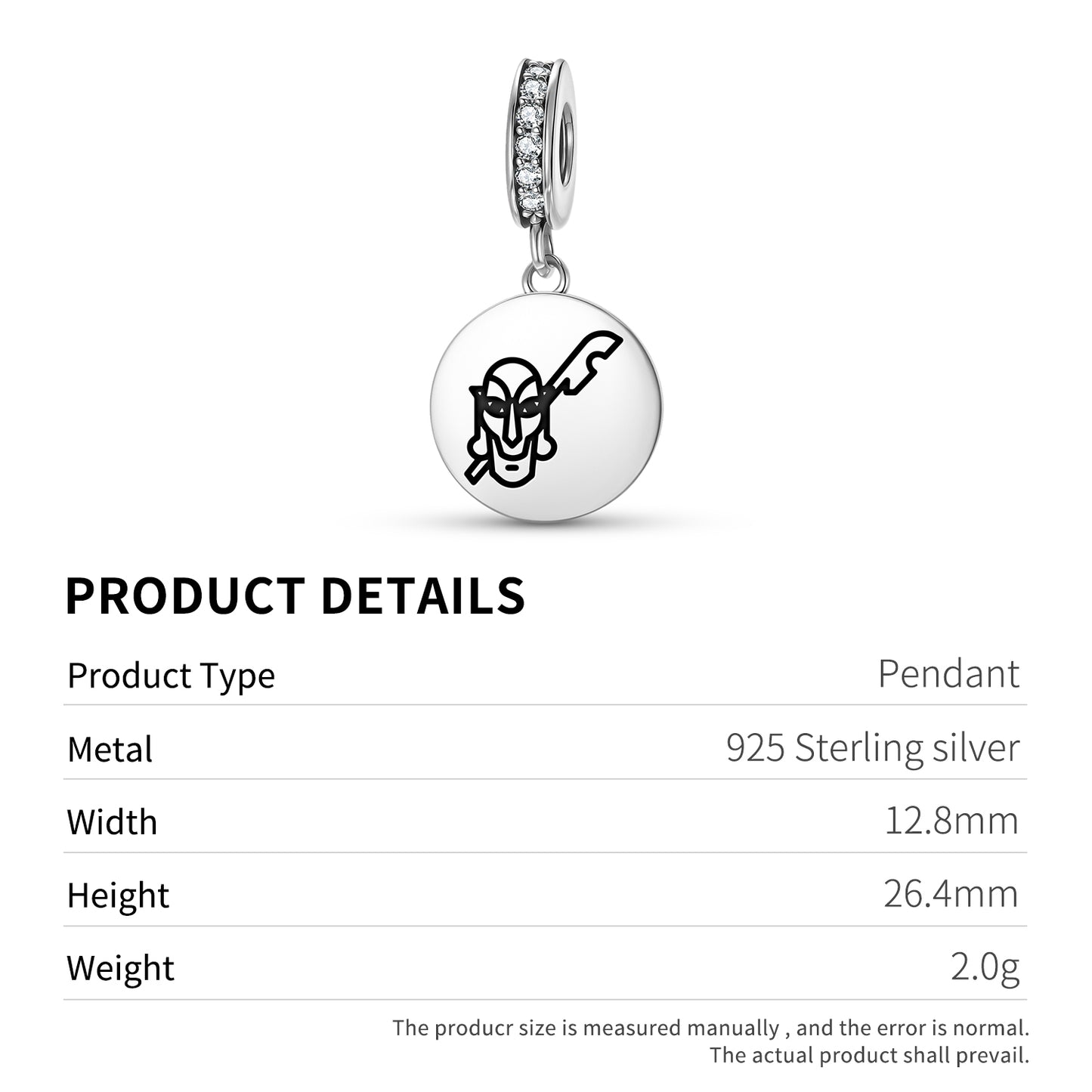 Uoke Easter Island Rapa Nui Symbols Pendant Dangle Charm