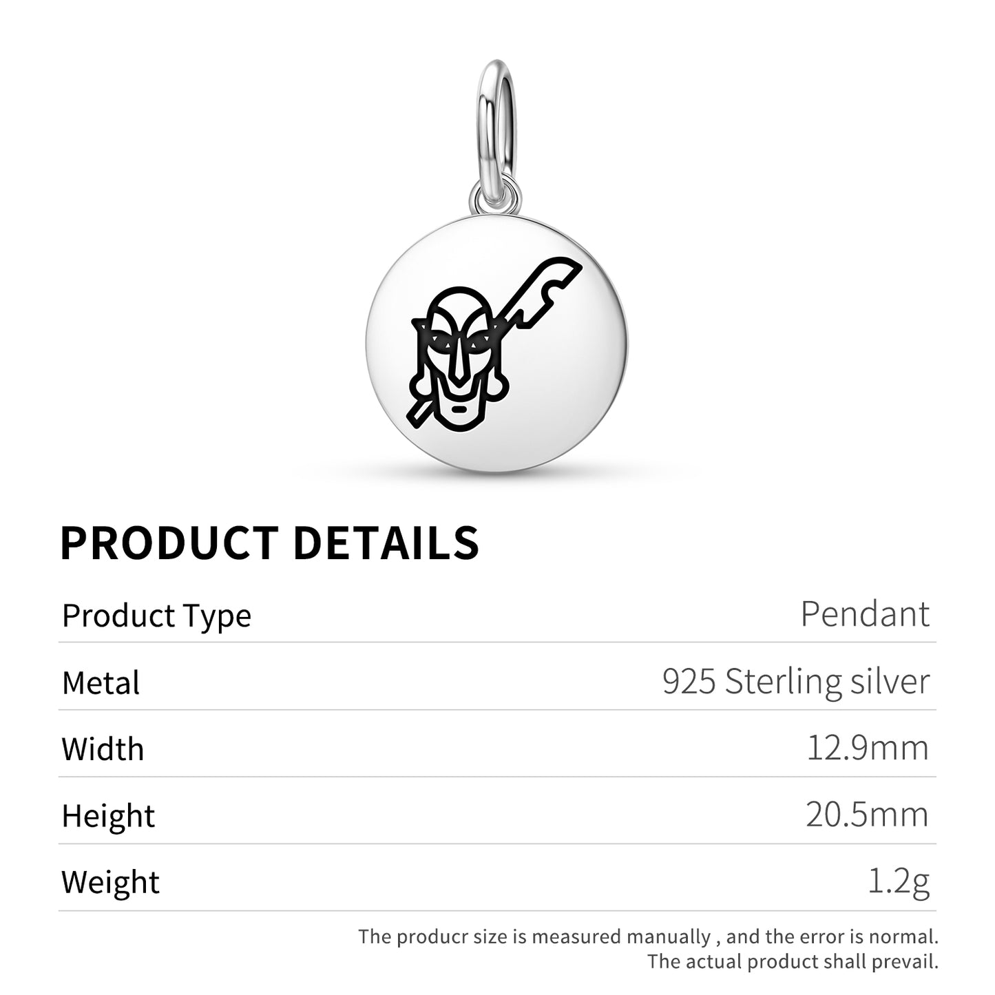 Uoke Easter Island Rapa Nui Symbols Pendant Dangle Charm