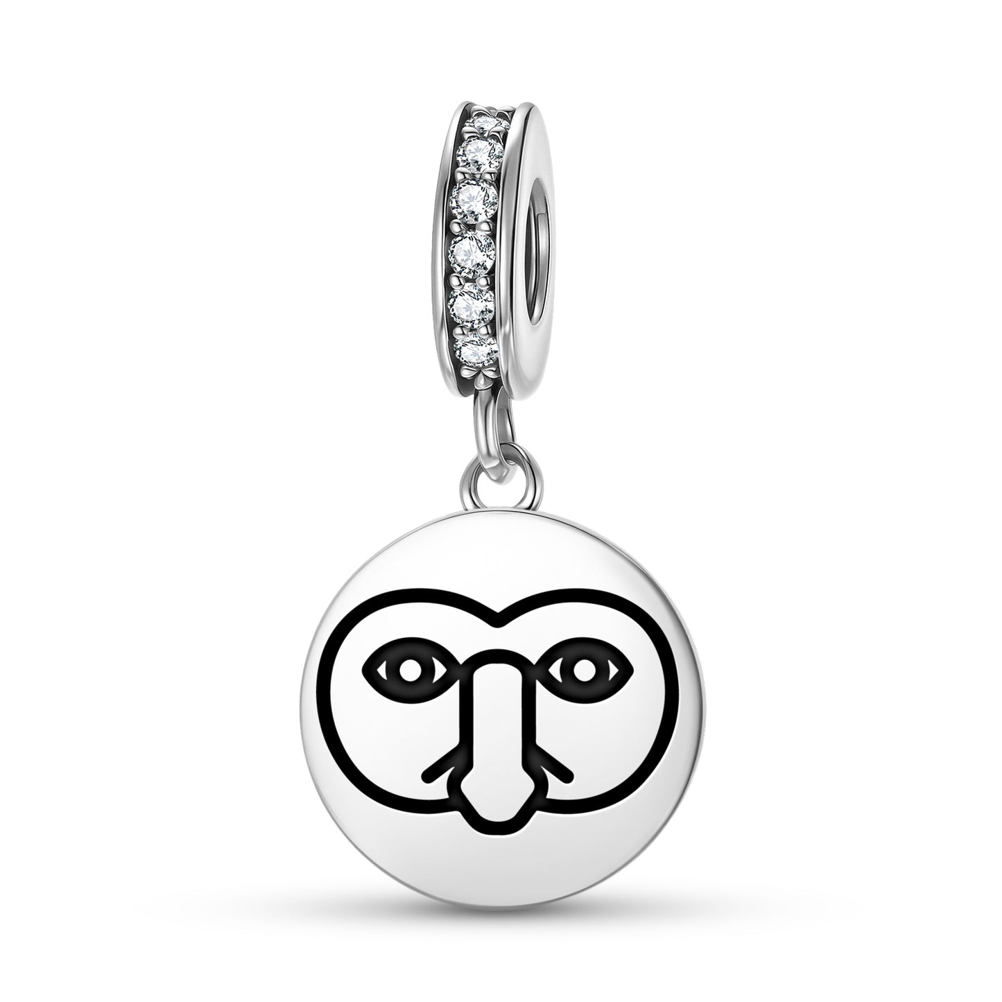 Make Make Easter Island Rapa Nui Symbols Pendant Dangle Charm