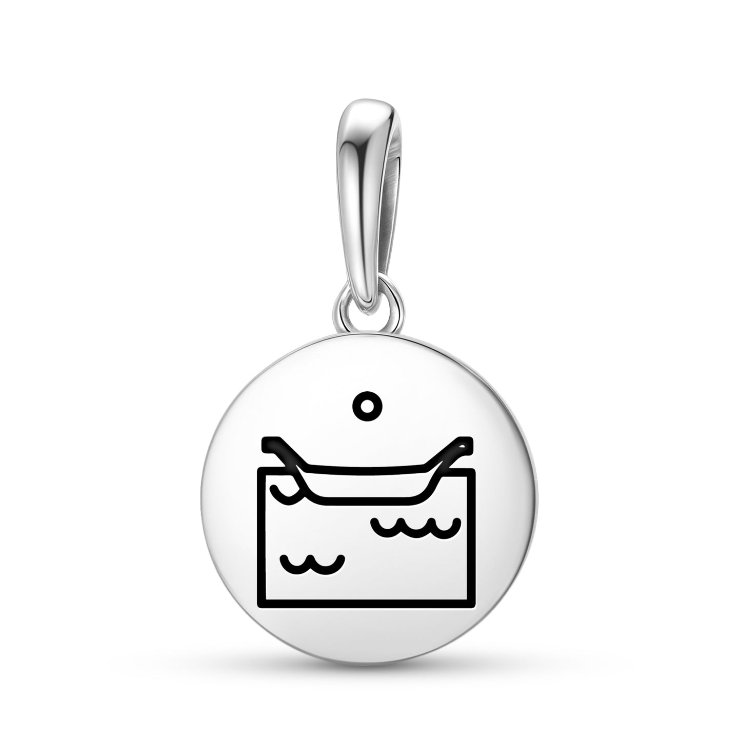 Rapa Nui canoe Easter Island Rapa Nui Symbols Pendant Dangle Charm