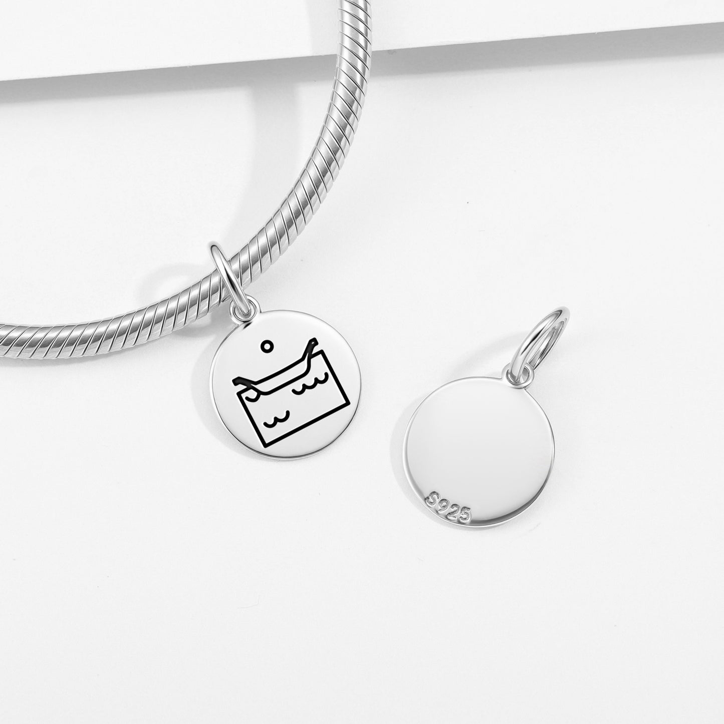 Rapa Nui canoe Easter Island Rapa Nui Symbols Pendant Dangle Charm