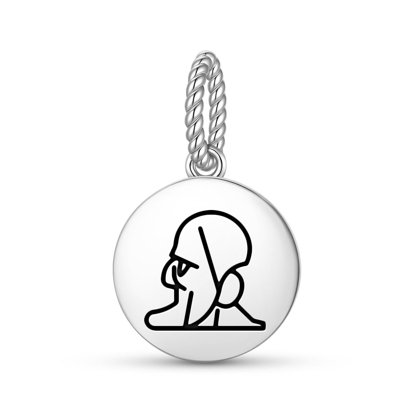 Moai kavakava Easter Island Rapa Nui Symbols Pendant Dangle Charm
