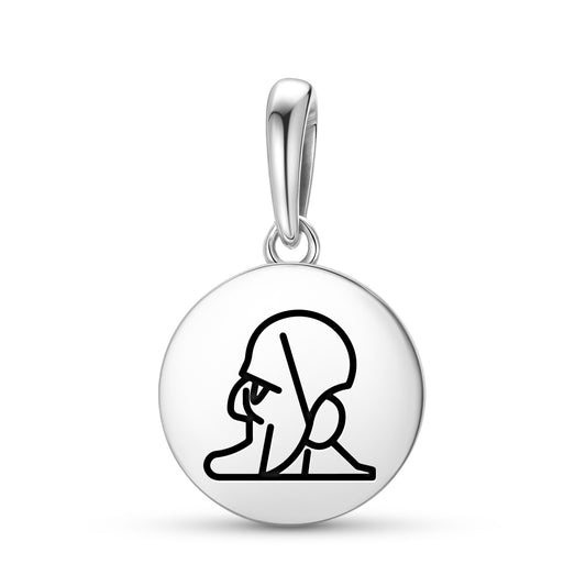 Moai kavakava Easter Island Rapa Nui Symbols Pendant Dangle Charm