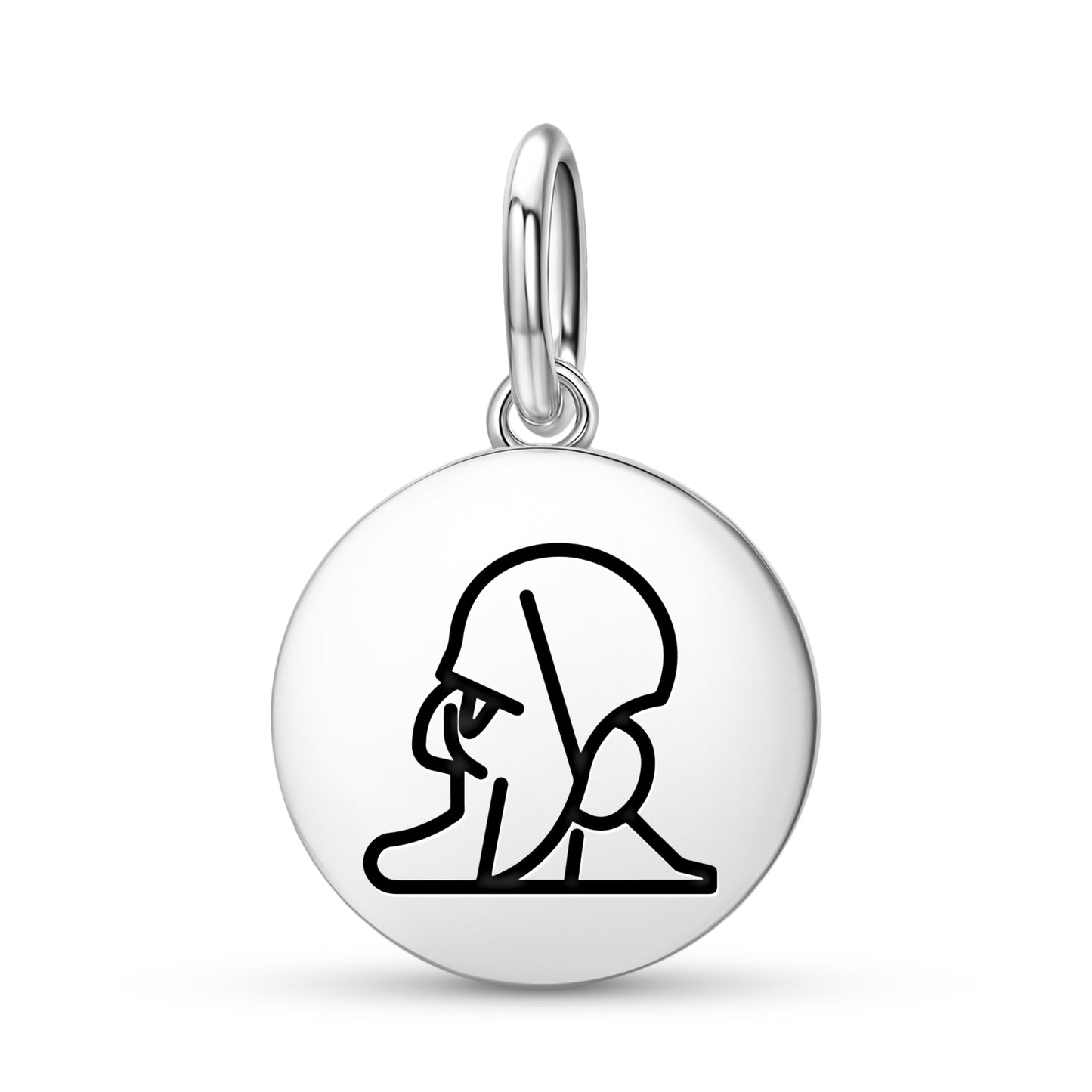 Moai kavakava Easter Island Rapa Nui Symbols Pendant Dangle Charm