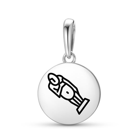 Moai papa Easter Island Rapa Nui Symbols Pendant Dangle Charm