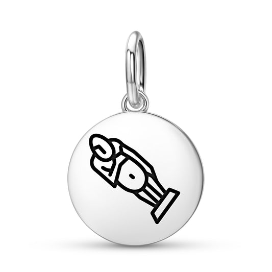 Moai papa Easter Island Rapa Nui Symbols Pendant Dangle Charm