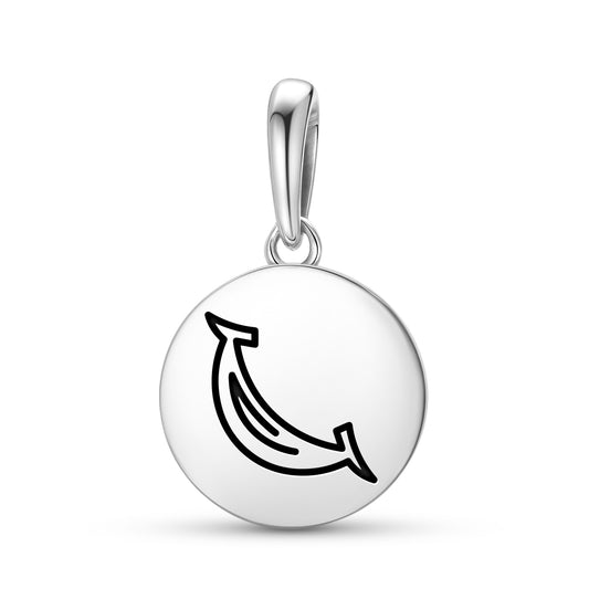 Reimiro Easter Island Rapa Nui Symbols Pendant Dangle Charm