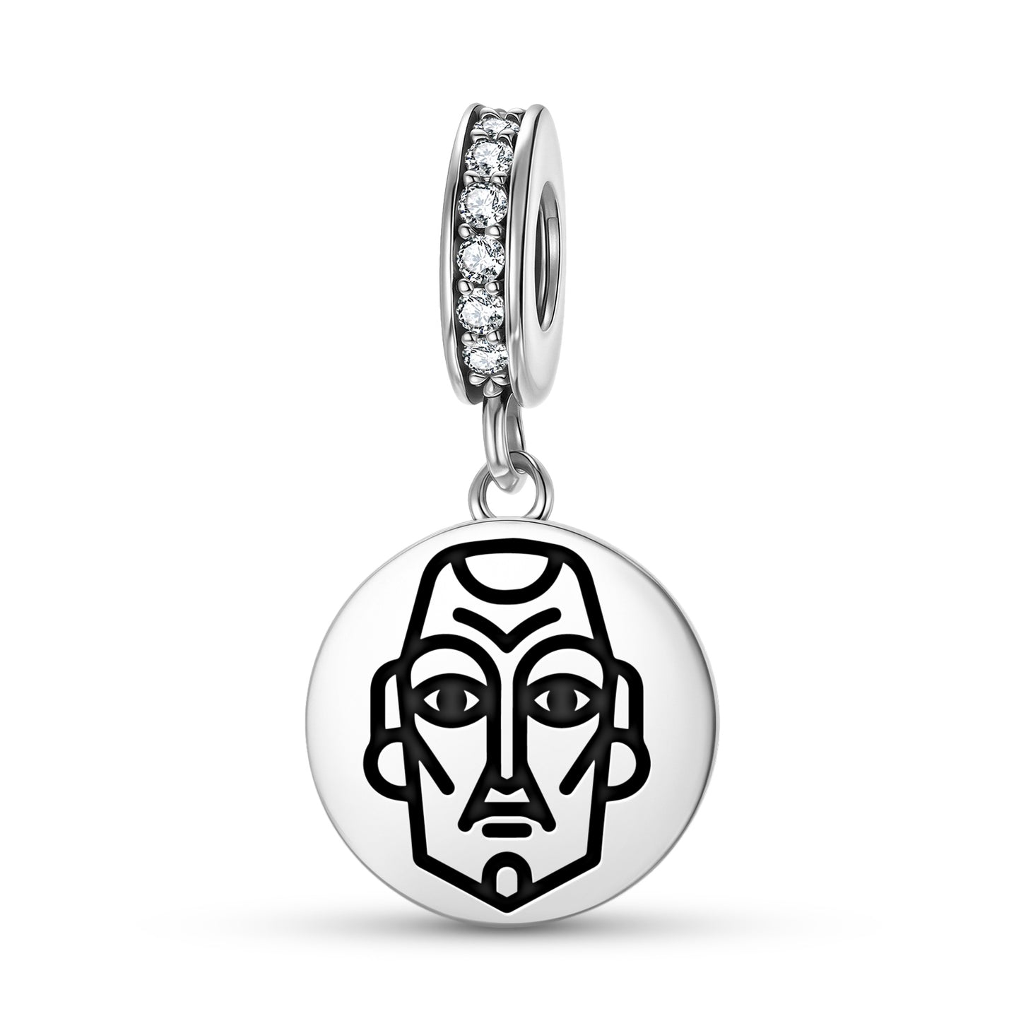 Moai tangata Easter Island Rapa Nui Symbols Pendant Dangle Charm