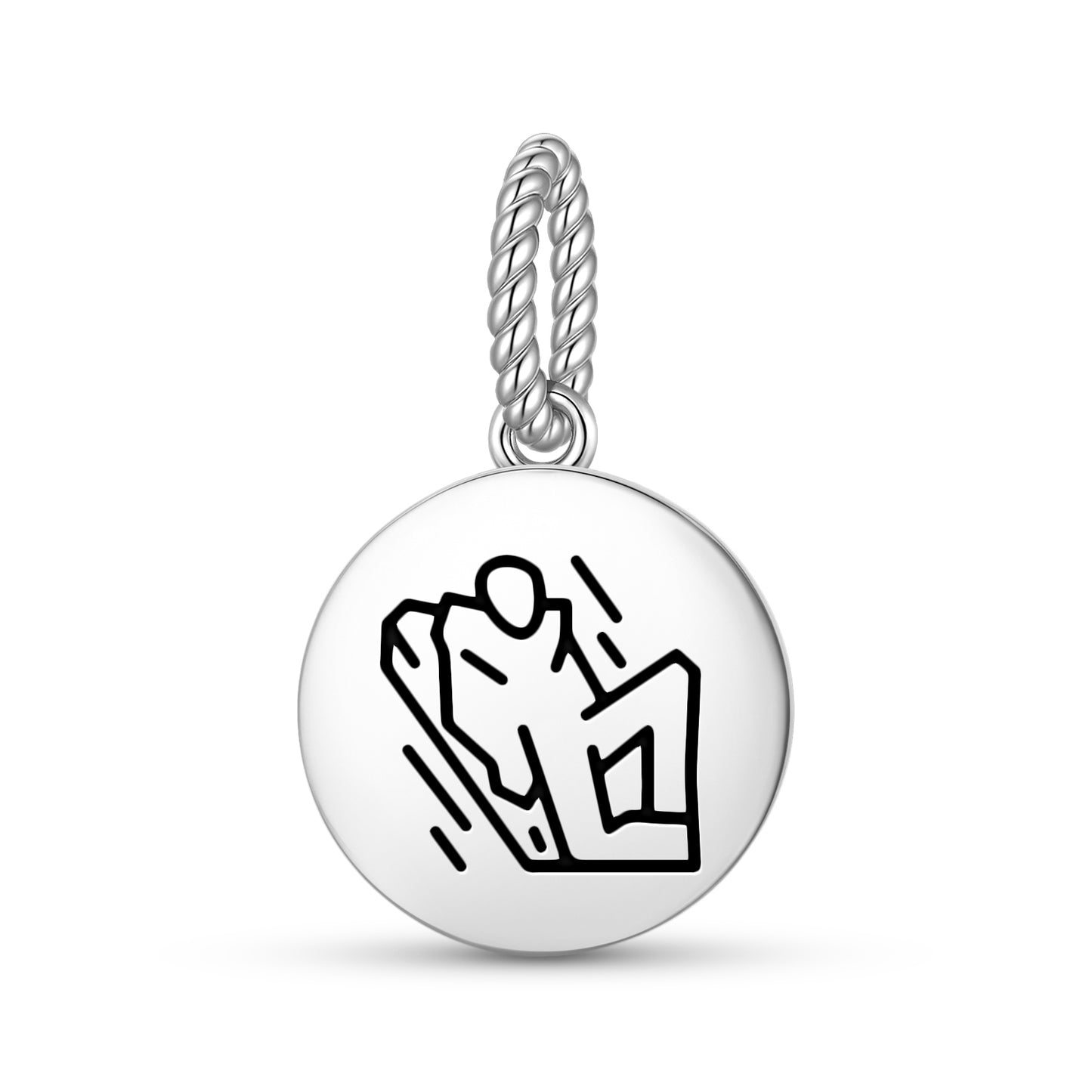 Haka Pei Easter Island Rapa Nui Symbols Pendant Dangle Charm