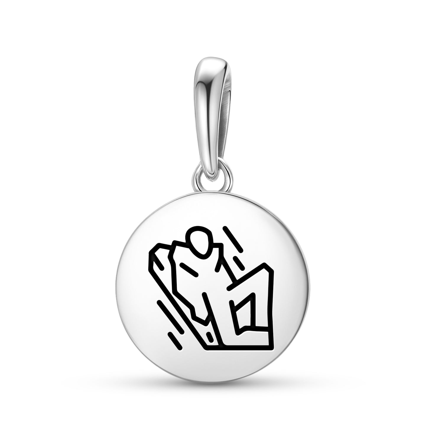 Haka Pei Easter Island Rapa Nui Symbols Pendant Dangle Charm