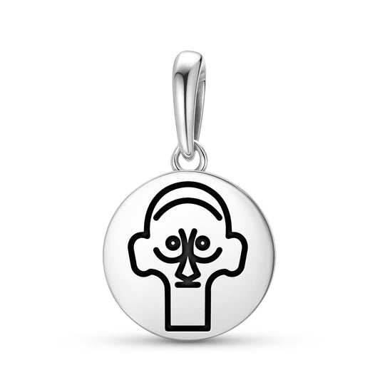 Ua Easter Island Rapa Nui Symbols Pendant Dangle Charm