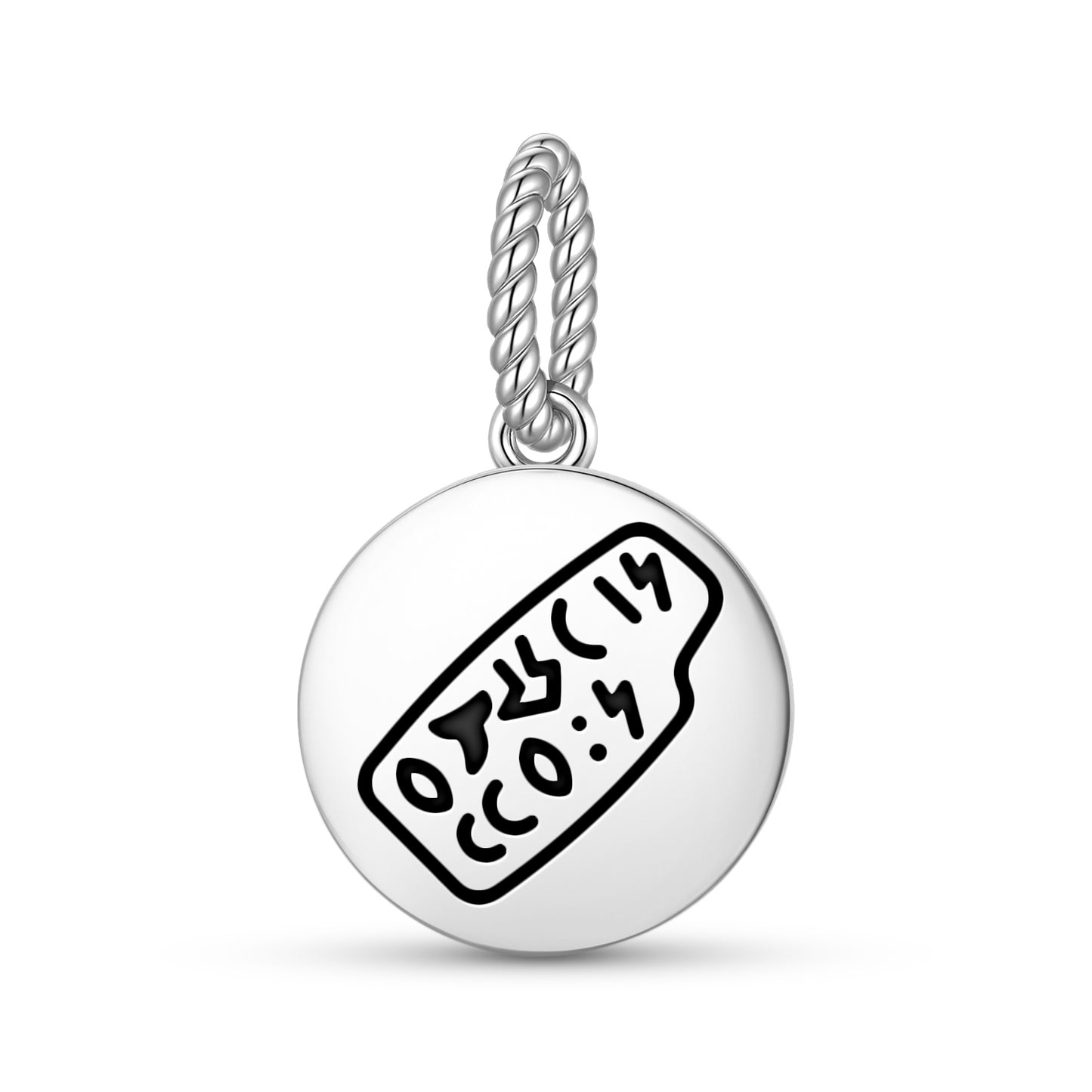 Kohau rongorongo Easter Island Rapa Nui Symbols Pendant Dangle Charm